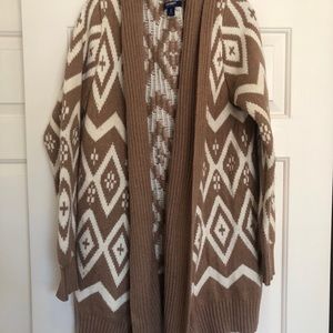 Chunky Aztec sweater